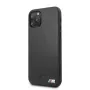 BMW Capa rígida Smooth PU Leather preta para Apple iPhone 11 Pro