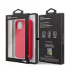 BMW Capa rígida de silicone vermelha para Apple iPhone 11 Pro