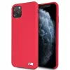 BMW Capa rígida de silicone vermelha para Apple iPhone 11 Pro Max