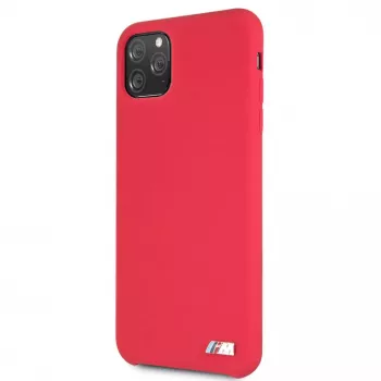 BMW Capa rígida de silicone vermelha para Apple iPhone 11 Pro Max
