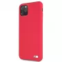 BMW Capa rígida de silicone vermelha para Apple iPhone 11 Pro Max