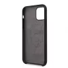 Karl Lagerfeld capa traseira de silicone Ikonik White Outline para Apple iPhone 11 Pro, preto