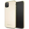 Guess Capa rígida Iridescent de PU dourada para Apple iPhone 11 Pro Max