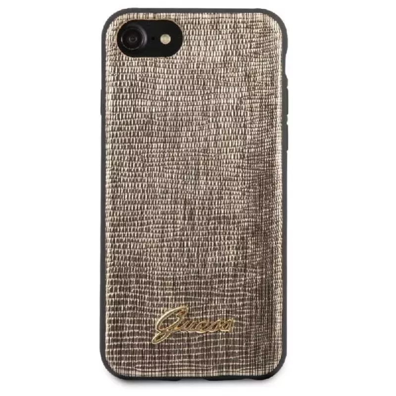 Guess Capa Lizard dourada para Apple iPhone 7/8/SE2020