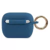 Guess Capa de silicone azul para AirPods Pro