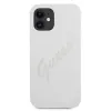 Guess Capa Vintage creme para Apple iPhone 12 Mini 5.4 polegadas