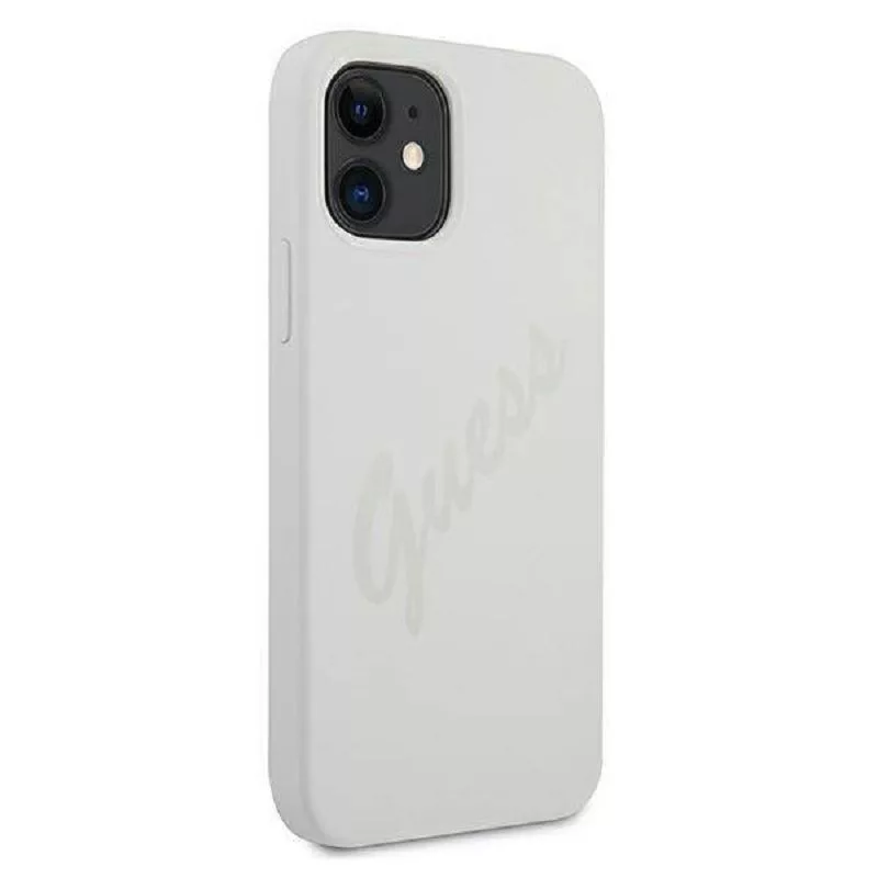 Guess Capa Vintage creme para Apple iPhone 12 Mini 5.4 polegadas