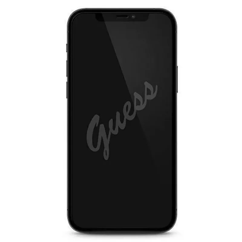 Guess Película de proteção de ecrã Tempered Glass GUSPP12LSLTR Vintage Magic Logo para Apple iPhone 12 Pro Max 6,7 polegadas