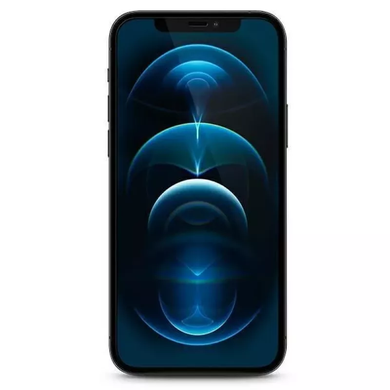 Guess Película de proteção de ecrã Tempered Glass GUSPP12LSLTR Vintage Magic Logo para Apple iPhone 12 Pro Max 6,7 polegadas