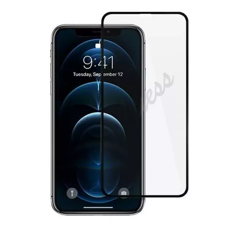 Guess Película de proteção de ecrã Tempered Glass GUSPP12LSLTR Vintage Magic Logo para Apple iPhone 12 Pro Max 6,7 polegadas