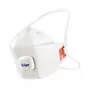 Dräger X-plore 1930 V FFP3 NR D máscara de partículas dobrável com válvula CoolSAFE, branco/azul