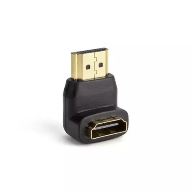 Adaptador HDMI em ângulo Hama High-Speed, ficha - conector fêmea, 270°