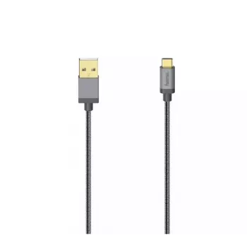 Cabo USB 2.0 Hama USB-A para USB-C 0,75 m preto