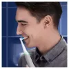 Escova de dentes elétrica recarregável Oral-B iO Series 6, cinzento opala, 5 modos de escovagem, 1 cabeça de escova, Bluetooth
