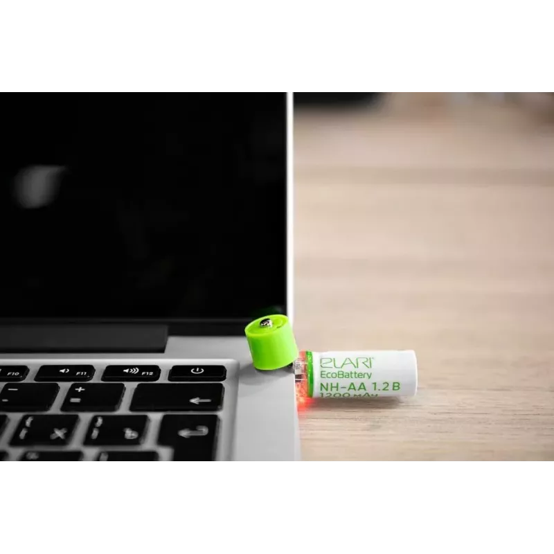 Elari Ecobattery pilha recarregável AA NiMH 1500 mAh 1,2 V branco