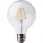 LEDURO lâmpada LED G95 7 W 806 lm E27 3000K branco quente