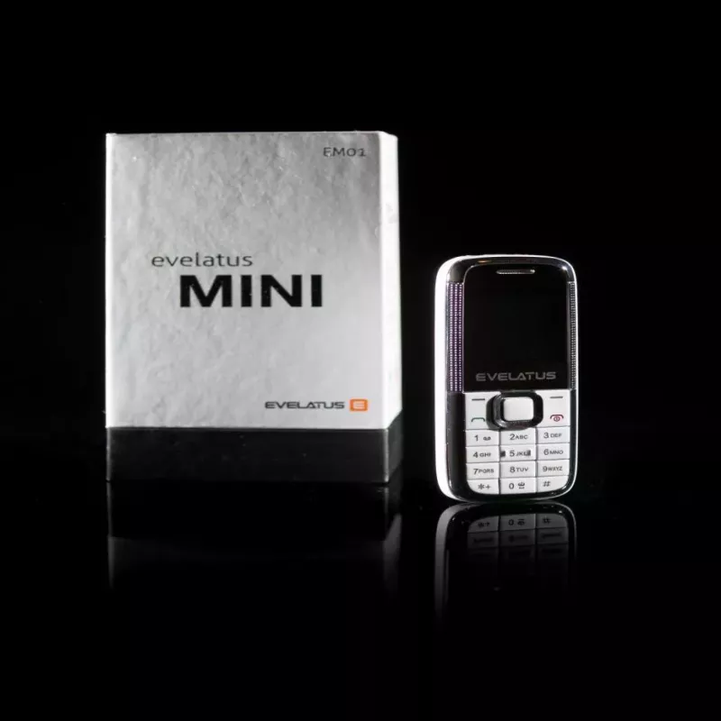 Altifalante Bluetooth portátil Evelatus Mini DS (EM01) branco