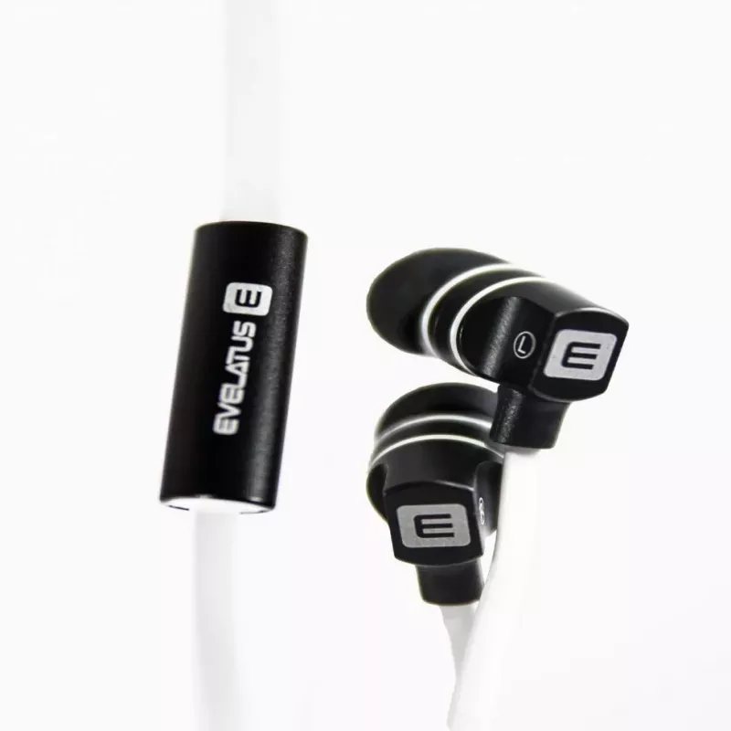 Mãos-livres universal Evelatus EEP01 com microfone preto