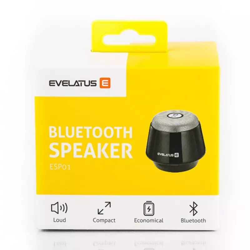 Altifalante Bluetooth Evelatus ESP01 prateado