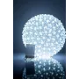 iLike Bumba ar puķēm 465 200LED D-20cm branco esfera decorativa com padrão floral