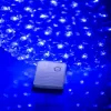 iLike esfera de luz LED decorativa com flores 300 LEDs azul 25 cm
