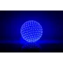 iLike esfera de luz LED decorativa com flores 300 LEDs azul 25 cm