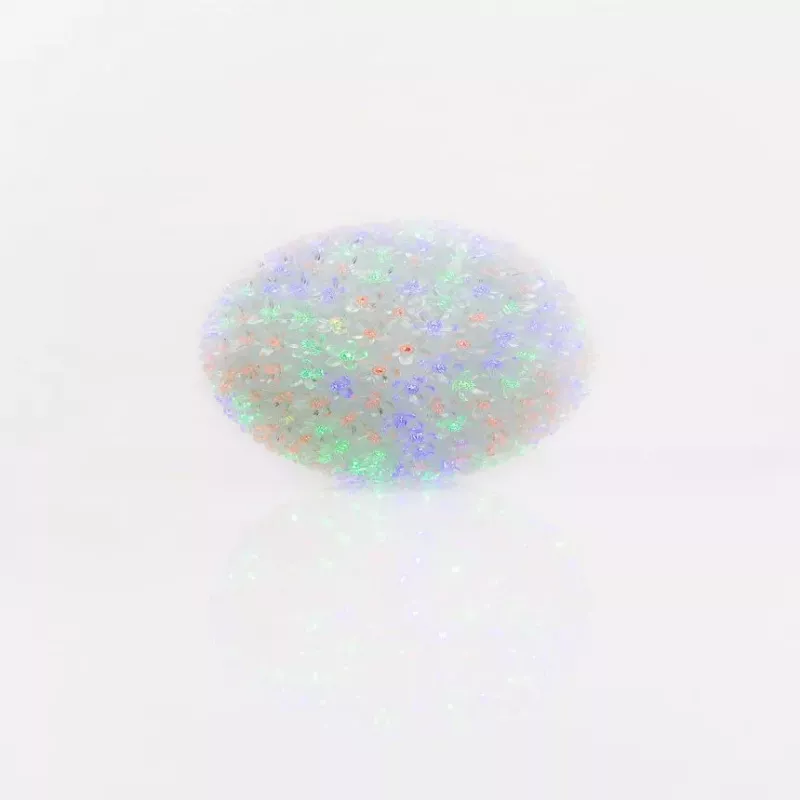 iLike Bumba ar puķēm 466 300LED D-25cm multicolorida luminária LED decorativa