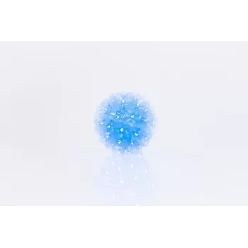 iLike Bumba ar puķēm RS-208 50LED D-11cm azul