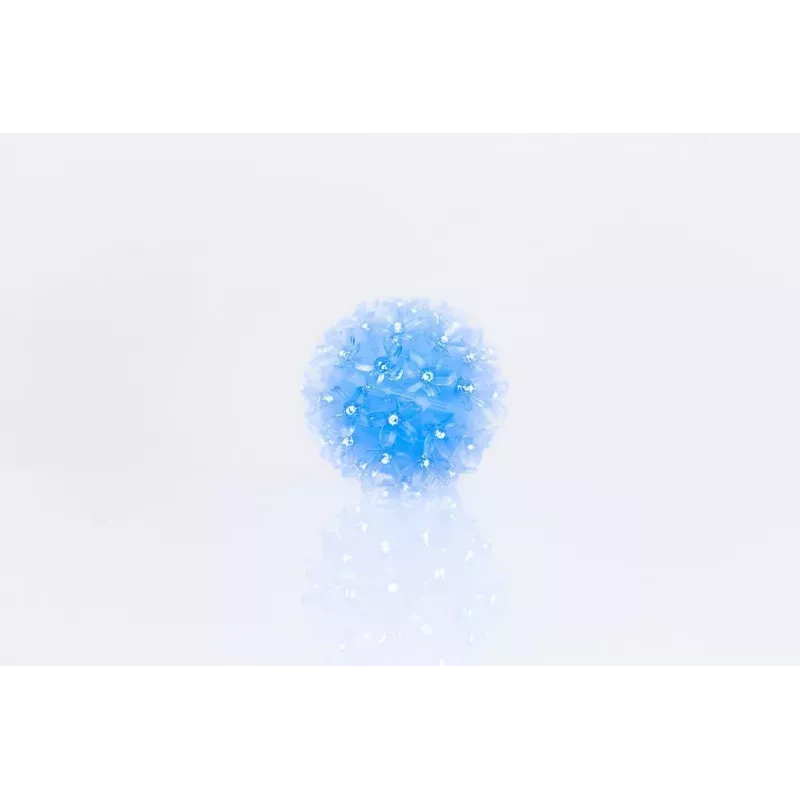 iLike Bumba ar puķēm RS-208 50LED D-11cm azul