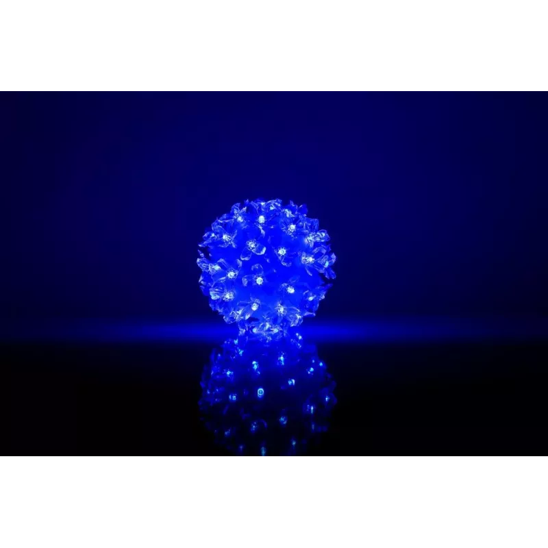 iLike Bumba ar puķēm RS-208 50LED D-11cm azul