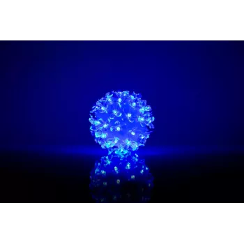 iLike Bumba ar puķēm RS-208 50LED D-11cm azul