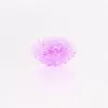 Esfera LED decorativa com padrão floral 50 LEDs 11 cm lilás
