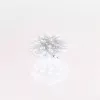 Esfera LED RS-208 com flores 50 LEDs branco 11 cm