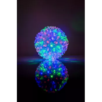 iLike Bumba ar puķēm RS-209 100LED D-14cm multicolorida