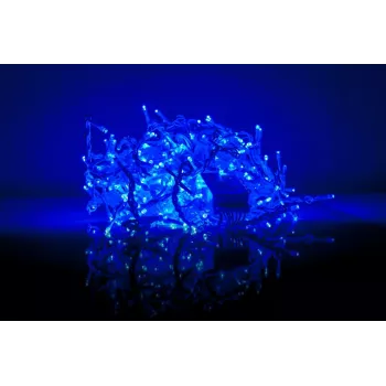iLike RS-100B 100 LED fio de luzes 5m azul