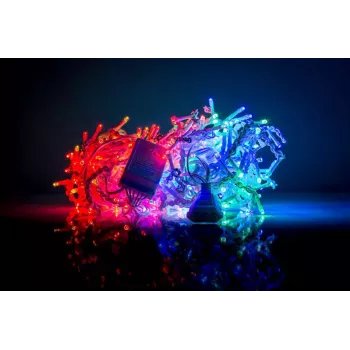 iLike RS-100M fio de luzes LED 100 LEDs 5m multicolor IP44