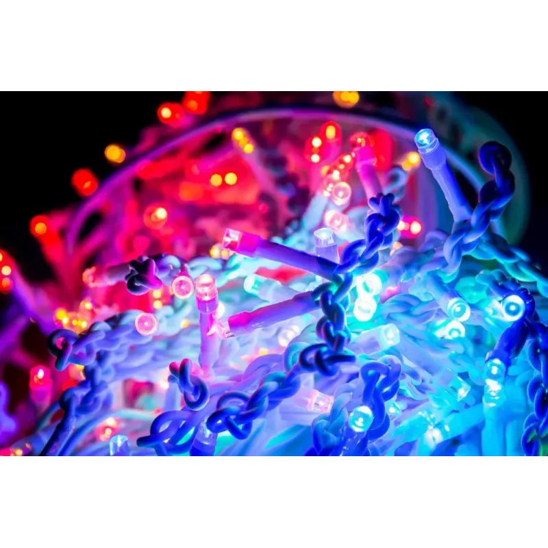 Diožu Lietus RS-300 300LED 14m multicolor luzes LED de chuva de meteoros