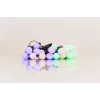 Virtene fio de luzes LED 100 branco quente 10m IP44 9388