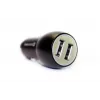 Evelatus EC7DC01 carregador de carro 3.1A 2 portas USB com ferramenta de escape em aço inoxidável preto