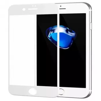 Protetor de ecrã Evelatus Apple iPhone 7/8/SE2020/SE2022 2.5D Full Cover Japan Glue Glass Anti-Static branco