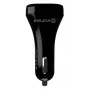 Evelatus carregador de carro rápido QCC02 preto