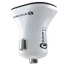 Evelatus carregador de carro rápido QCC02 branco