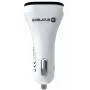 Evelatus carregador de carro rápido QCC02 branco