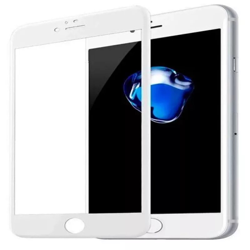 Protetor de ecrã Evelatus Apple iPhone 7 Plus/8 Plus 2.5D Full Cover Japan Glue Glass Anti-Static branco
