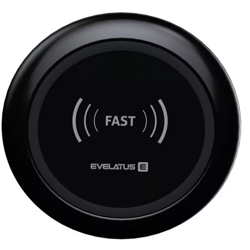 Evelatus Universal EWC01 Carregador Sem Fios Preto