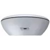 EVELATUS EWC01 Carregador Sem Fios Branco - Base de Carregamento Rápido Qi 10W com Cabo Micro-USB