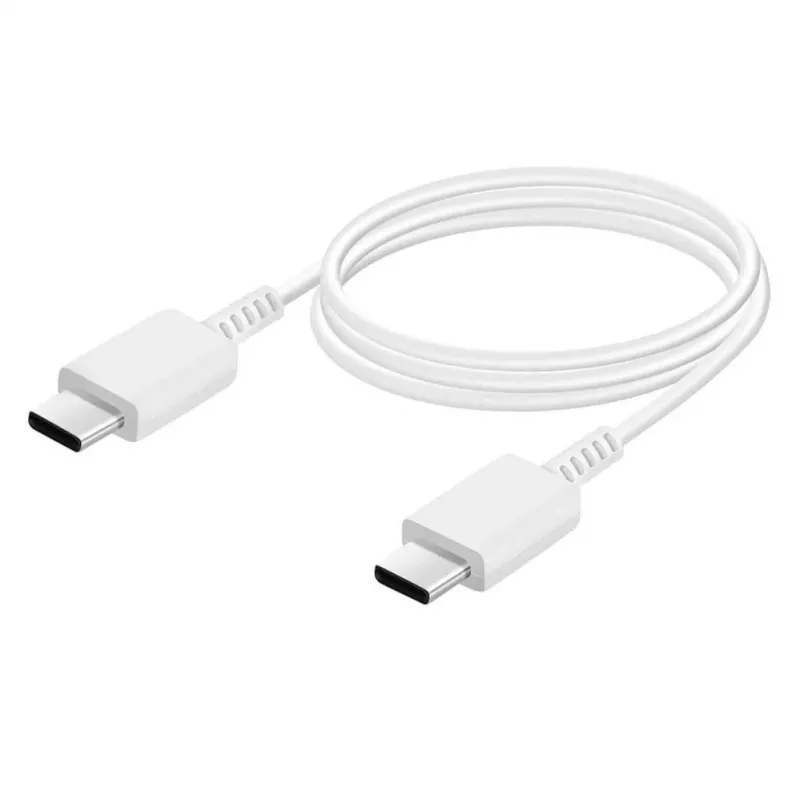 Samsung EP-DW767JWE 25W Universal 3A Fast Cabo USB-C para USB-C de Dados e Carregamento 1,8 m (OEM)