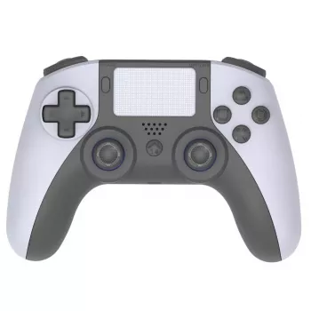 GameBox P5 Comando de Jogo Sem Fios Analógico para PS5 - PlayStation 5 Vibração Dupla Microfone Touch Branco