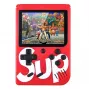 GameBox R2 Consola de Jogos Retrô Portátil 8bit com 400 Jogos LCD 3 Polegadas, 1x Comando, Cabo TV RCA - Vermelho