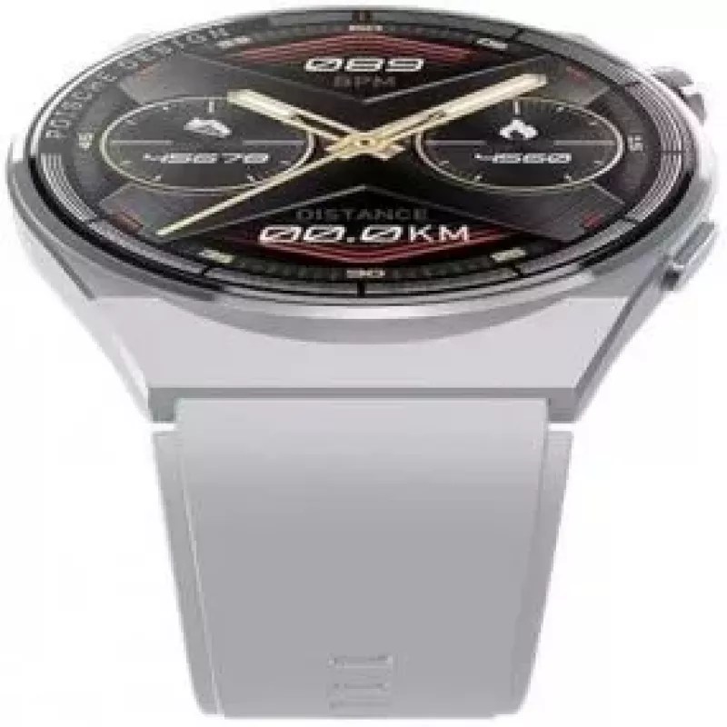 iWear HW23 Max Smart Watch em Alumínio 1.52 polegadas IPS Frequência Cardíaca / Oxigénio Prateado